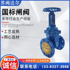 国标体明杆软密封闸阀